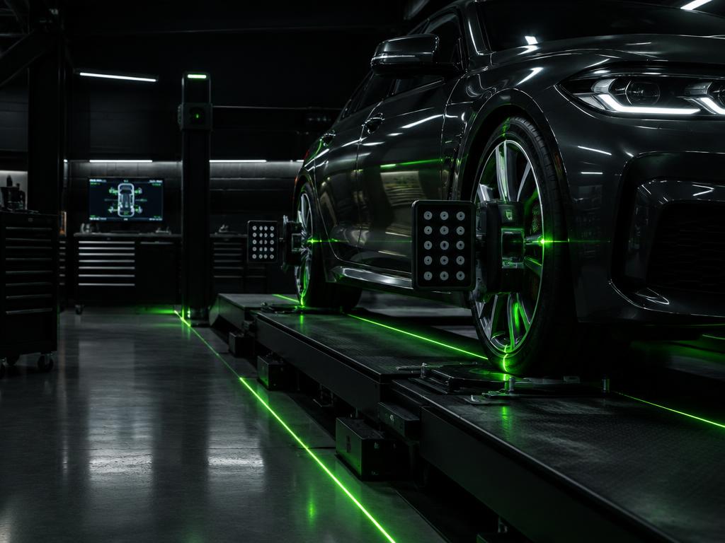 Alinhamento no centro automotivo Motori di Vita