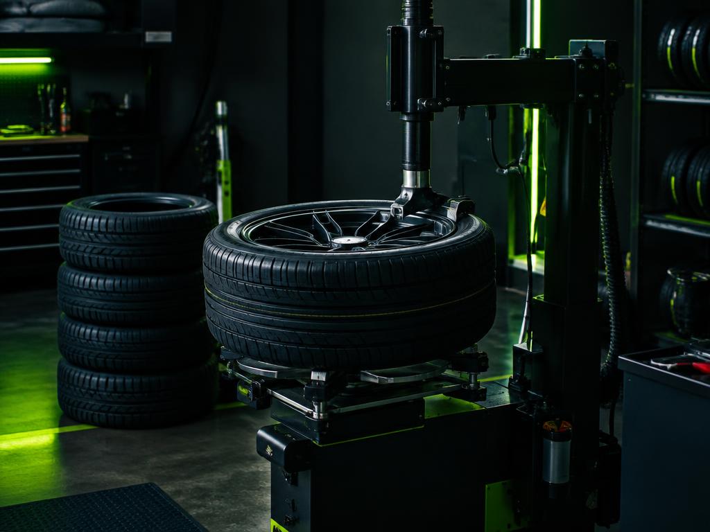 Borracharia no centro automotivo Motori di Vita