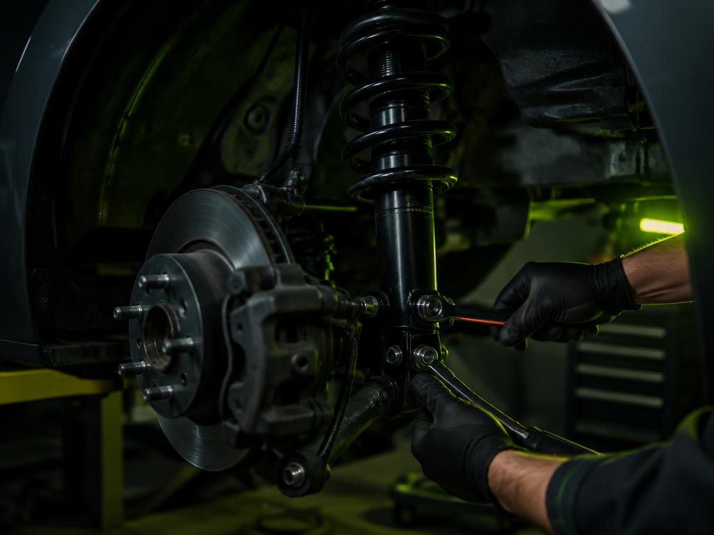 Suspensão no centro automotivo Motori di Vita